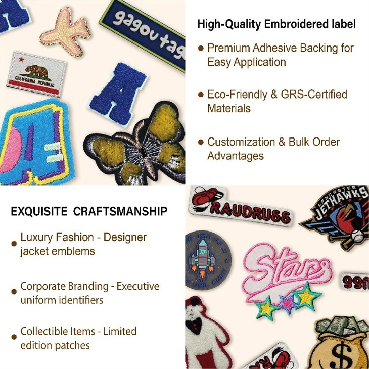Circular Custom-made Towel Embroidery factory